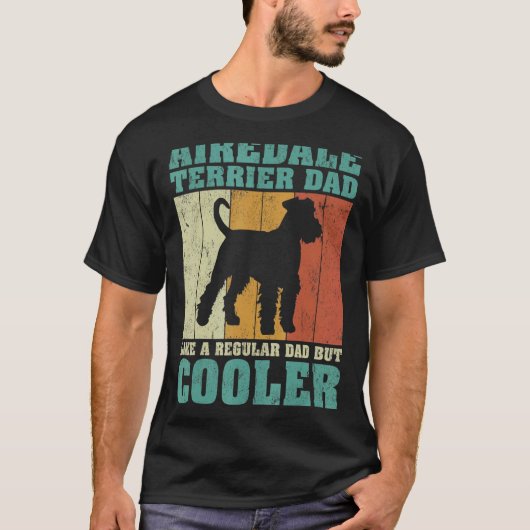 メンスヴィンテージアイレデールテリアパパLike A Regular D Tシャツ (正面)