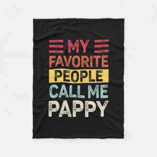 メンスヴィンテージマお気に入りのイピープルコールパパイパパ フリースブランケット