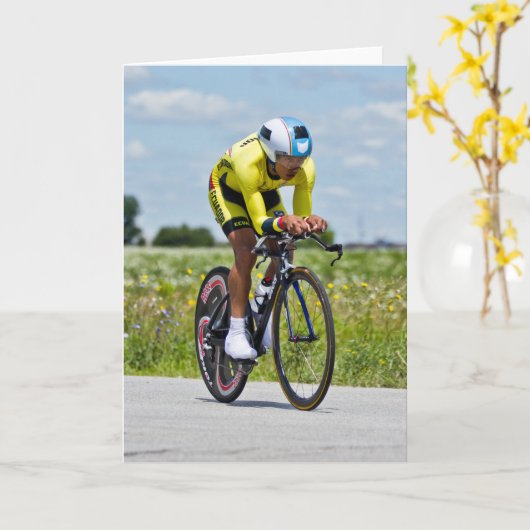 メンス個別時間審判No 3 カード (黄色い花)