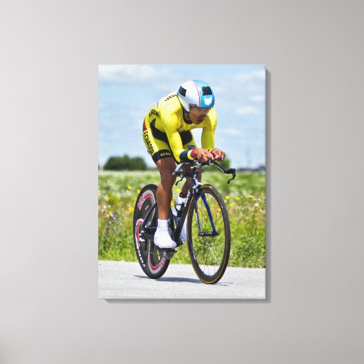 メンス個別時間審判No 3 キャンバスプリント (正面)