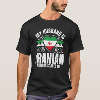 メンス夫はイランプライド国旗伝統Roo Tシャツ