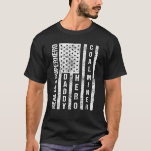 メンス夫ダディーヒーローコールマイナーファーデーギフト Tシャツ