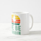 メンス新パパ初めてサッカーの専門家になる コーヒーマグカップ (正面右)