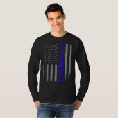 メンス最高のグラム・エバーアメリカ国旗父の Tシャツ (正面フル)