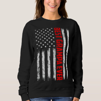 メンス最高のグルパEVER AMERICAN FLAG父の日4 スウェットシャツ