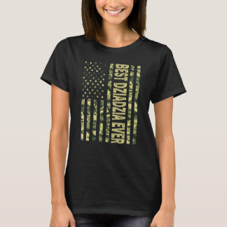 メンス最高のジアツィアエバーアメリカンフラッグF Tシャツ