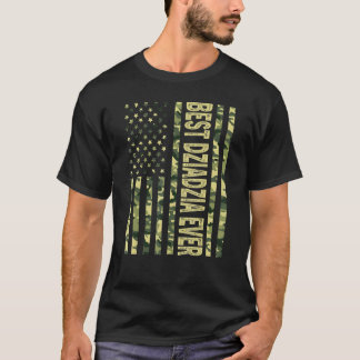 メンス最高のジアツィアエバーアメリカンフラッグF Tシャツ
