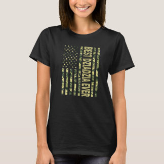 メンス最高のジアツィアエバーアメリカンフラッグF Tシャツ