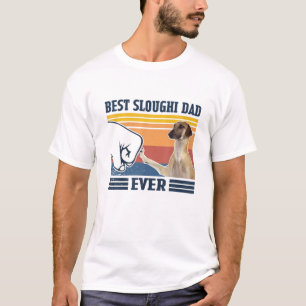 メンス最高のスラウイパパエバーおもしろい犬恋人のお父さん Tシャツ