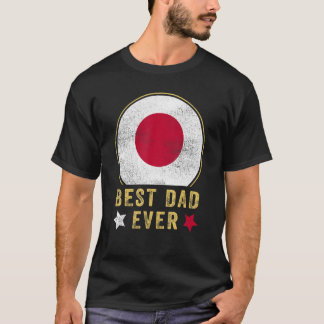 メンス最高のパパ日本のEver Father Country Japan F Tシャツ