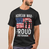 メンス朝鮮戦争退役軍人 Tシャツ (正面)