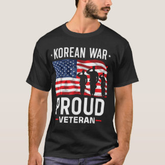 メンス朝鮮戦争退役軍人 Tシャツ