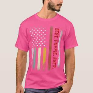 メンス父の日の贈り物パパ最高のポピーエベU Tシャツ