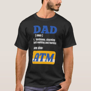 メンス父の日パパ定義ジョークパパパ Tシャツ