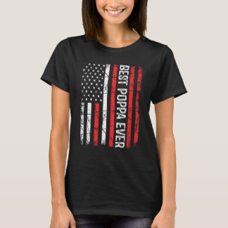 メンス父の日ポパ最高のーはアメリカ人と一緒に Tシャツ
