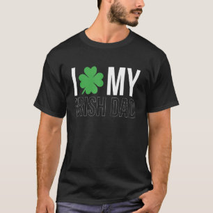 メンス私は私のアイルランドのパパ父パパSt patricks Tシャツ