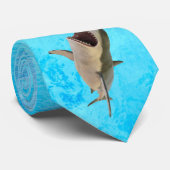 メンス素晴らしホワイトシャーク ネクタイ (ロール)