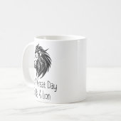 メンス素晴らしライオンになる日 コーヒーマグカップ (正面左)