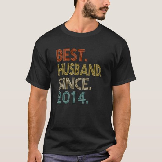メンス結婚9周年夫最高の2年以降 Tシャツ (正面)