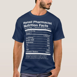 メンス薬剤師栄養おもしろい情報 Tシャツ