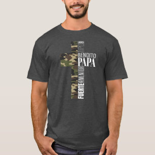 メンス賛美スペインのパパキリスト教父者日 Tシャツ