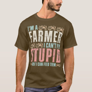 メンス農業は農家なのに直せないバカだけど私 Tシャツ