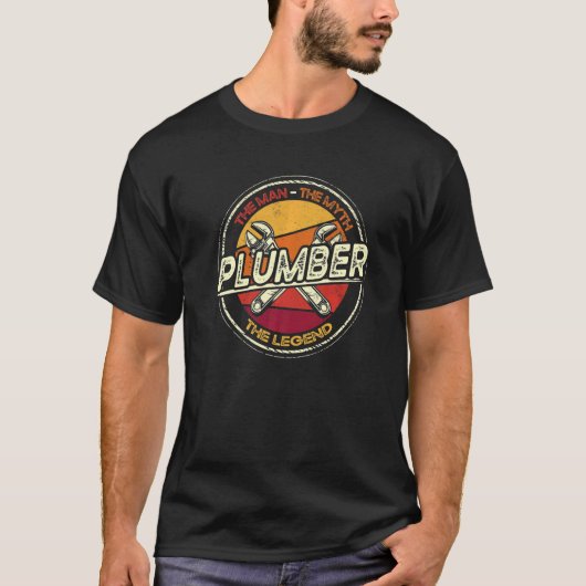 メンス配管ことわざピペフィッター&配管工房1 Tシャツ (正面)