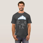 メンス雲は主にリヌとサーバーで作られる Tシャツ (正面フル)