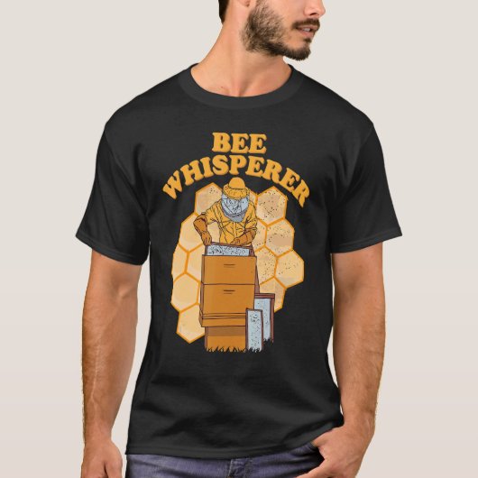 メンス養蜂ささやき養蜂家 Tシャツ (正面)