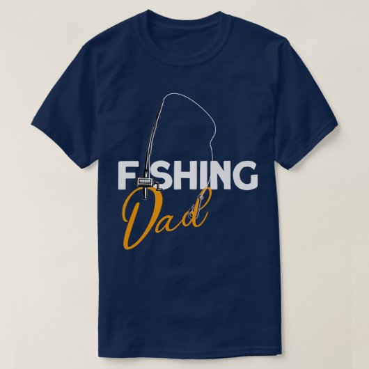 メンス魚釣りダファイリングフィッシャーマンアングラー653 Tシャツ (デザイン正面)