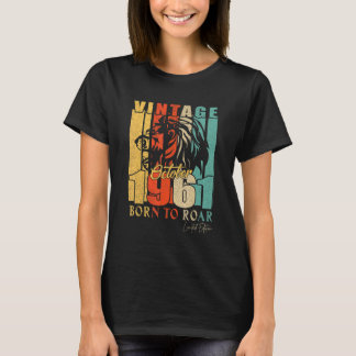 メンス1961年10月61歳ライオン61誕生日 Tシャツ