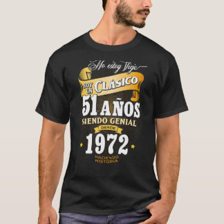 メンス51誕生日ギフト男性へインスペインのレガロ Tシャツ