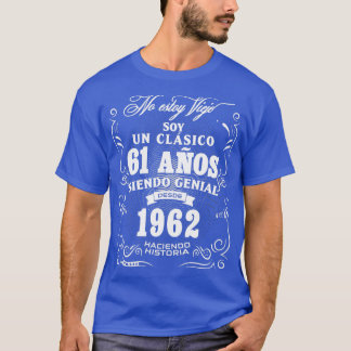 メンス61誕生日ギフト男性へインスペインのレガロ Tシャツ
