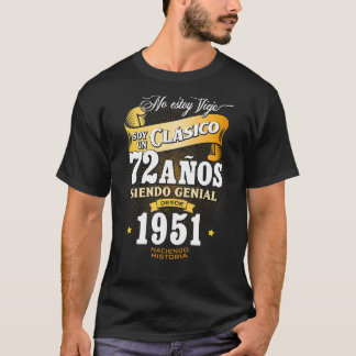 メンス72番目の誕生日ギフト男性へinレスペインのガロ tシャツ