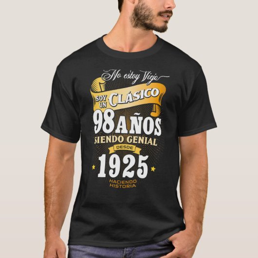 メンス98誕生日男性へインレスペインのガロ Tシャツ (正面)