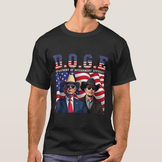 メンス・ウォメンズ・ドージュ政府省 Tシャツ (正面)