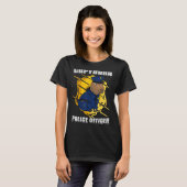 メンス・カピバラ警察官 Tシャツ (正面フル)