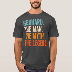 メンス・ガーハルト・ザ・マイス・ザ・レジェンド・ファースト Tシャツ