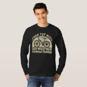 メンス・ザ・ウィル唯一のサイクリング・サイクリスト Tシャツ (正面フル)