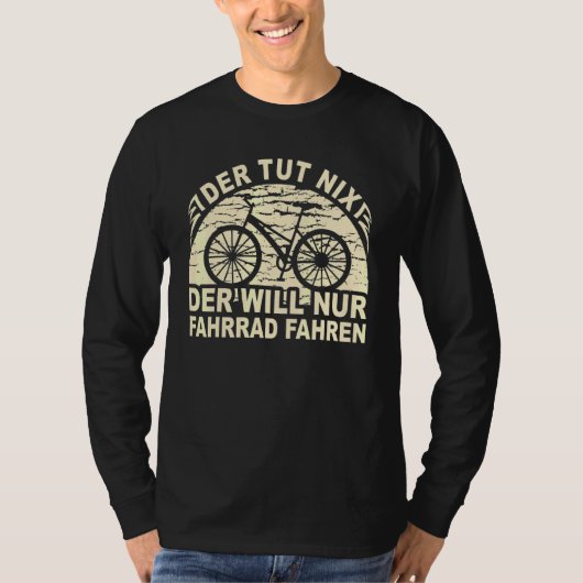メンス・ザ・ウィル唯一のサイクリング・サイクリスト Tシャツ (正面)