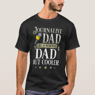 メンス・ジャーナリスト書・ジャーナリズム・レポーター・メディア Tシャツ