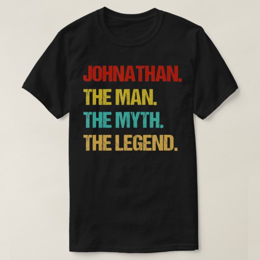 メンス・ジョナタン伝説の男 Tシャツ (デザイン正面)