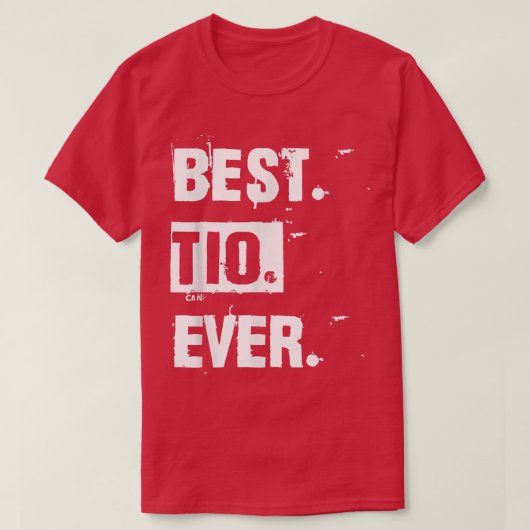 メンス・テ最高のィオ・エバー・アンクル・ニース・甥ギフト  Tシャツ (デザイン正面)
