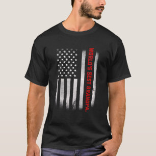 メンス・ファーザーズ・デイ2022世界の最高の祖父は私たち Tシャツ