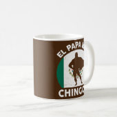 メンス・ファーザーズ・デイ・ギフト最高の・メキシカンパパエルおもしろい コーヒーマグカップ (正面右)