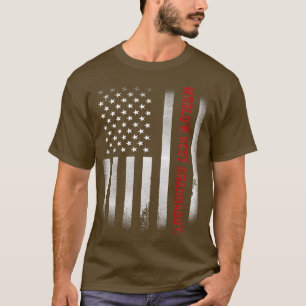 メンス・ファーザーズ・デイ・ギフトTeeワールドの最高の祖父ディ Tシャツ