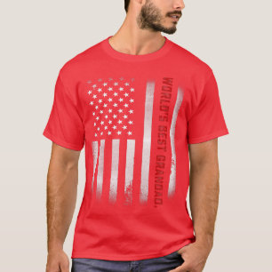 メンス・ファーザーズ・デイ・ギフトTee World's 最高の Grandad Ev Tシャツ