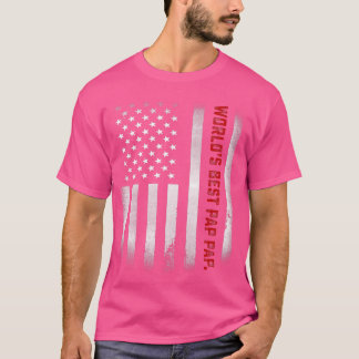 メンス・ファーザーズ・デイ・ギフトTee World's 最高の Pap Pap Ev Tシャツ