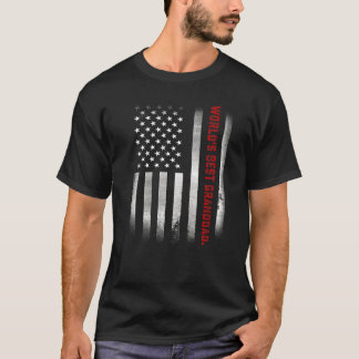 メンス・ファーザーズ・デイ・ワールド最高のの祖父がFを使って Tシャツ