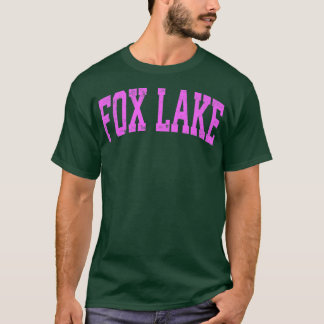 メンス・フォー・イリノイ湖ILヴィンテージスポーツP Tシャツ